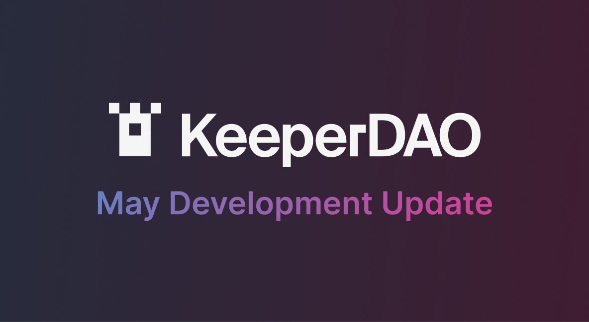 May Development Update