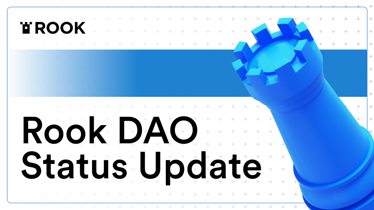Rook DAO Status Update 8.5.22